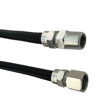 Jones Stephens 1/2in OD 3/8in ID X 24in Long, 1/2in Female Pipe Thread X 1/2in Male Pipe Thread G74121